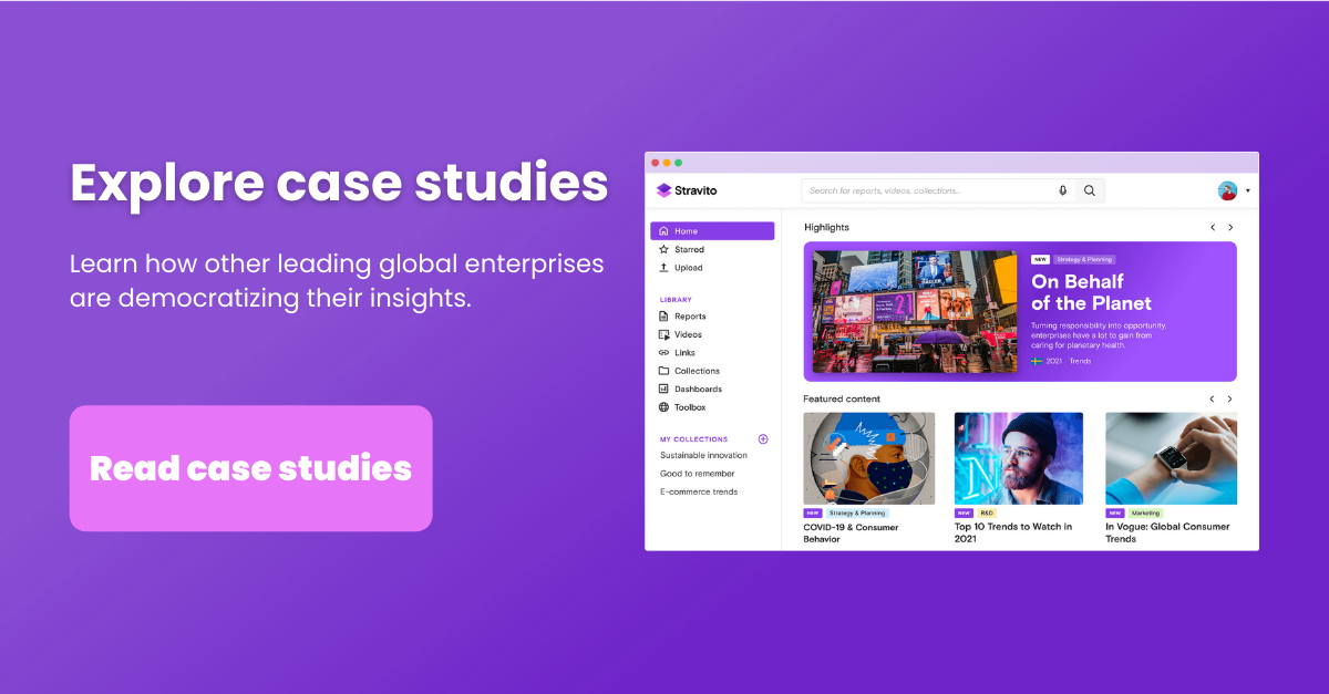 Explore Stravito case studies