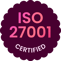 ISO 27001 certification mark