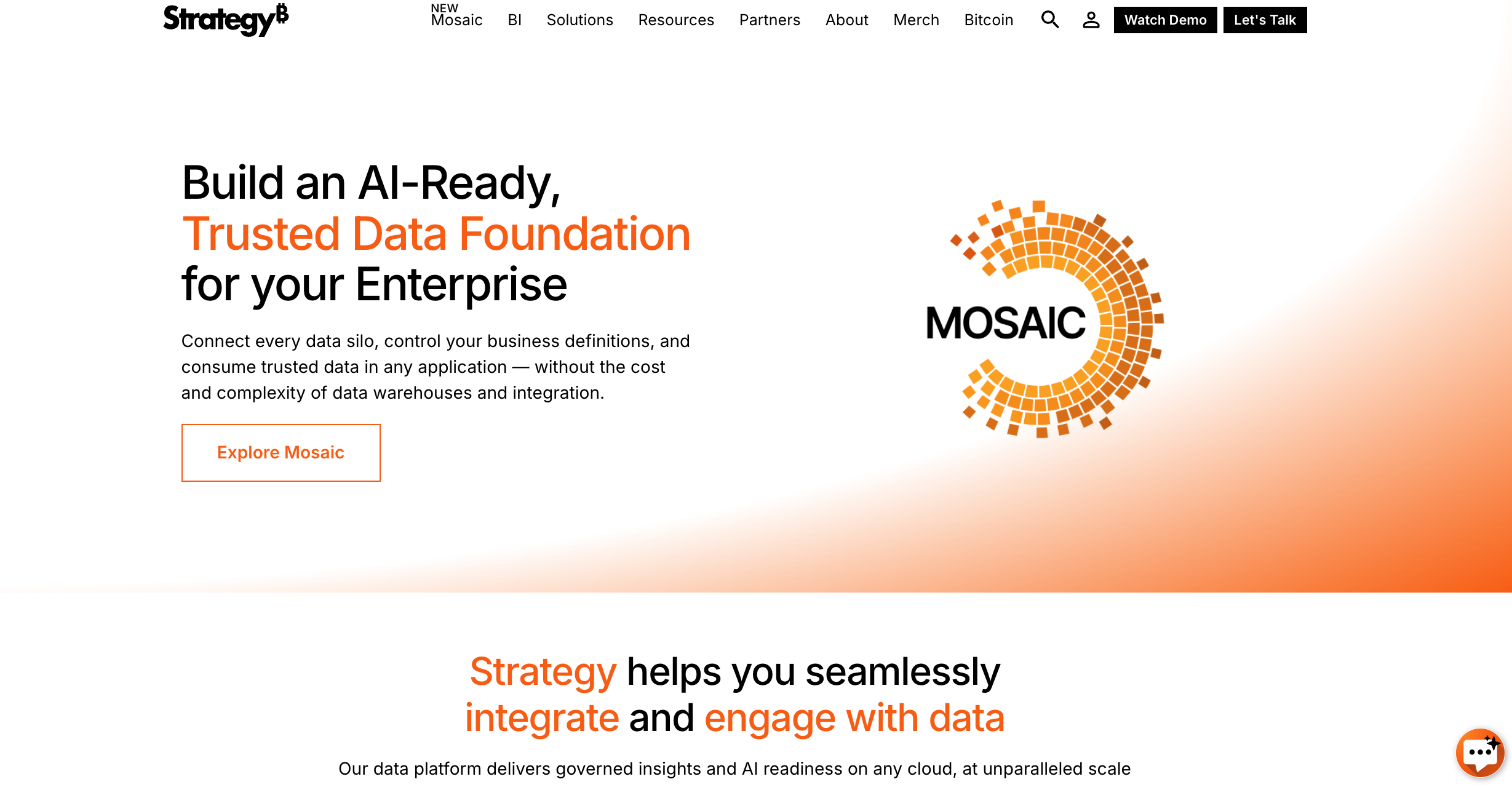 Strategy Software screen