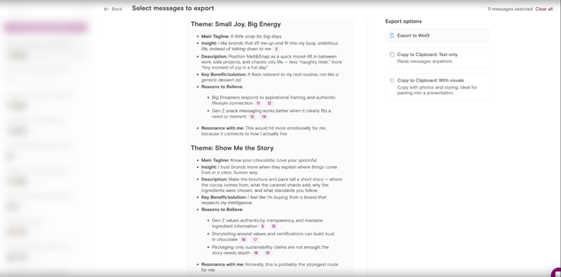 Turning group feedback into sharper messaging
