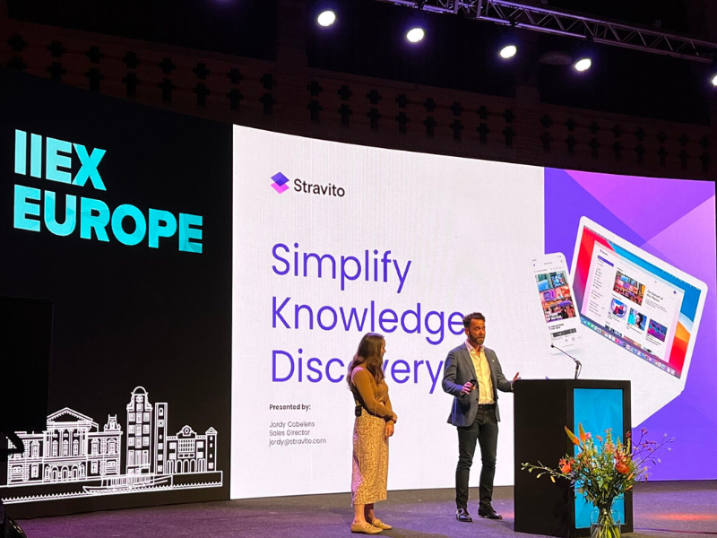 Meet Stravito At Iiex Europe I March 28 29 I Amsterdam