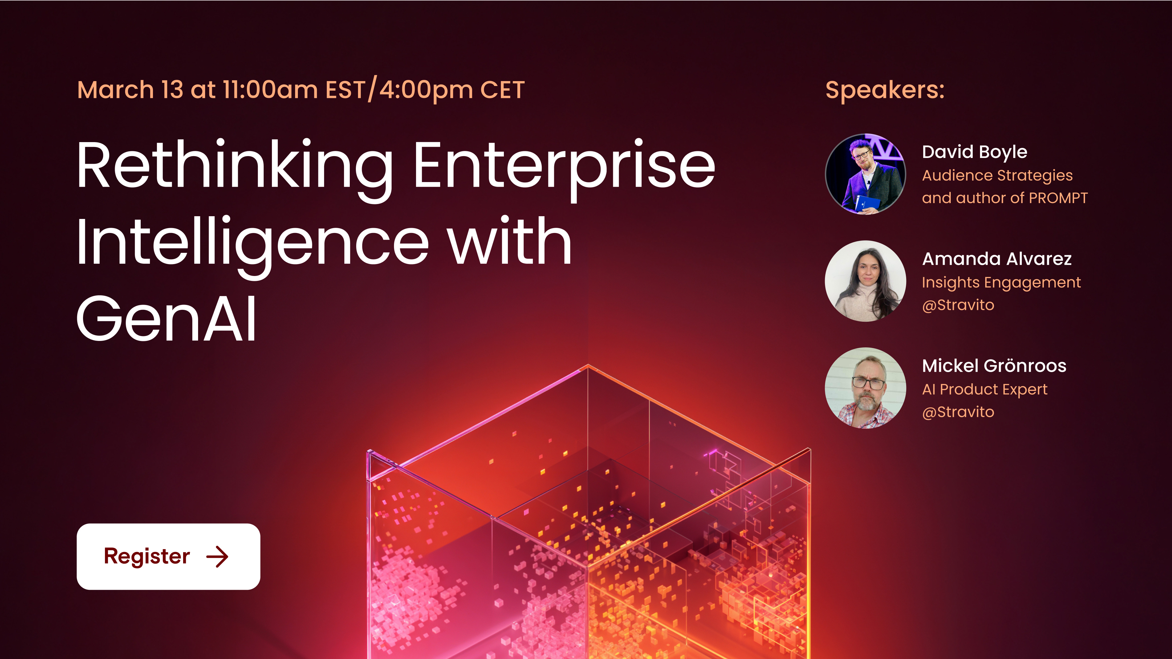 [Webinar] Rethinking Enterprise Intelligence with GenAI