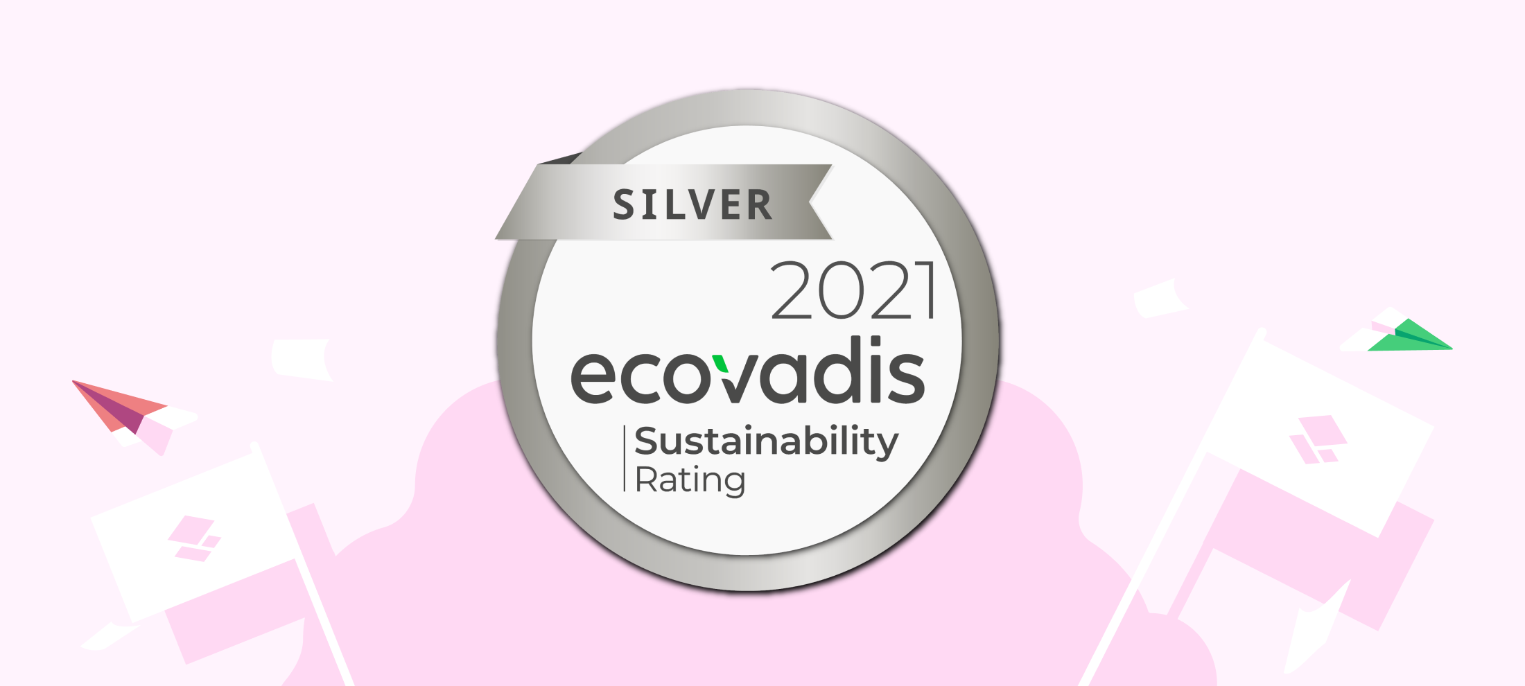 Stravito receives a silver medal in ecovadis sustainabilty rating