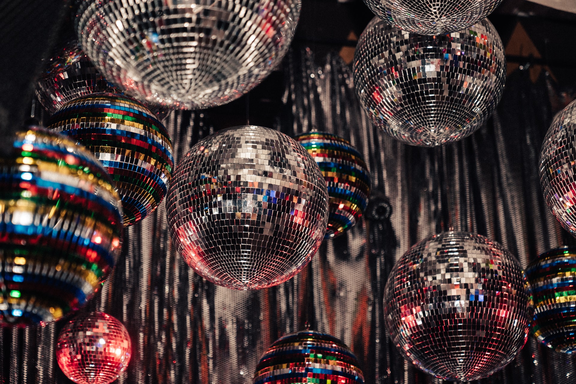 Multiple disco balls 